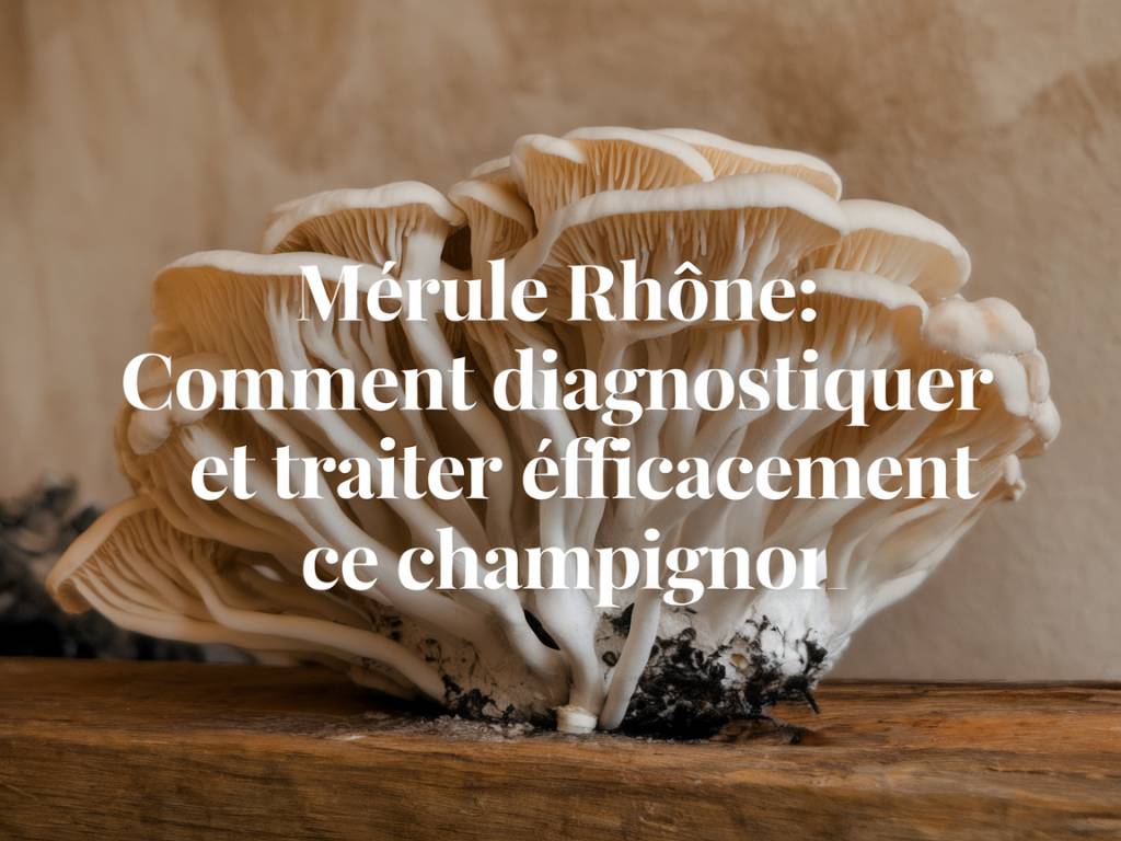 Mérule Rhône : comment diagnostiquer et traiter efficacement ce champignon